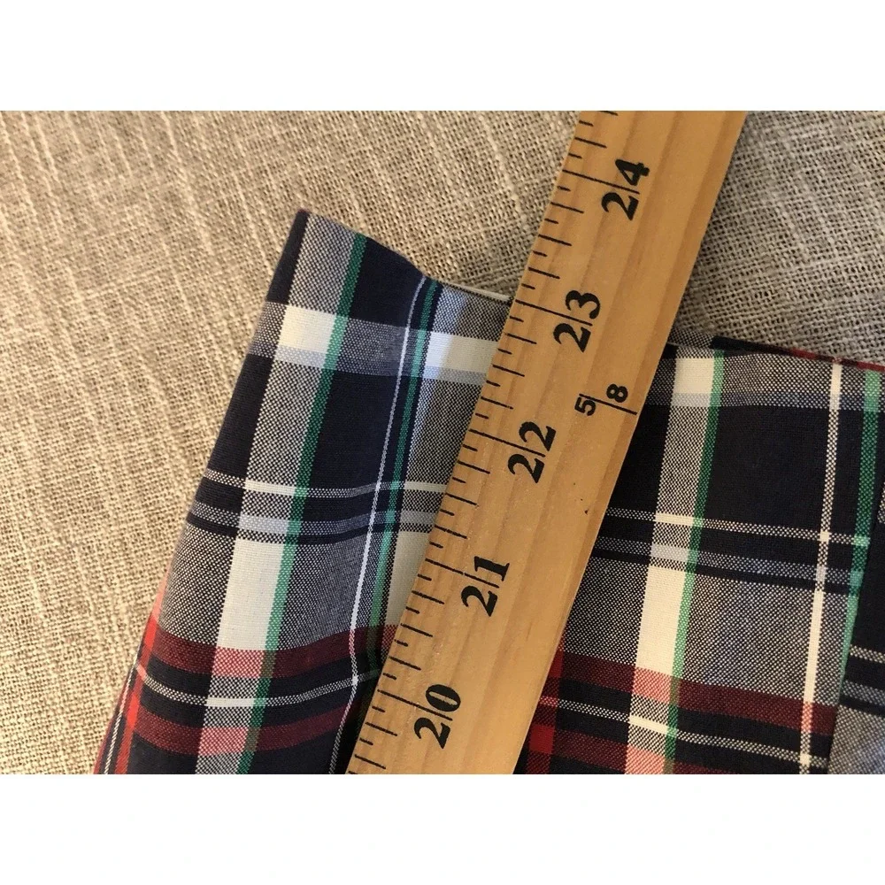 Brooks Brothers Blazer 40S Blue Check 346 Madison Fit Cotton Suit Coat Jacket